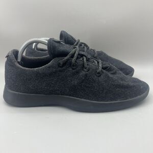 Allbirds Wool Runner Men Size 10 Shoes Black Running Comfort Sneakers‎ 0518 NV1